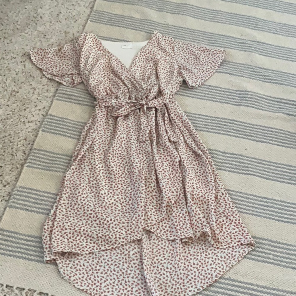 Floral Wrap Dress